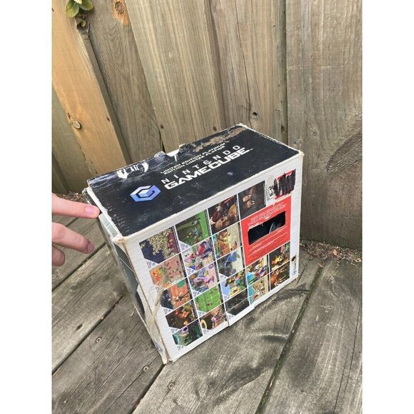 OPEN BOX MINT Nintendo Gamecube Console Platinum W/ Box and Instructions - Picture 5 of 13
